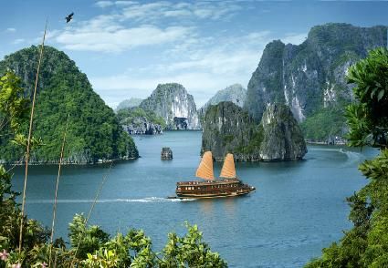 Halong Bay appears on US website